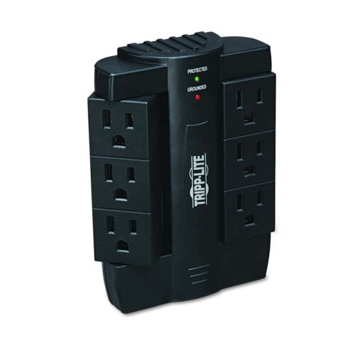 Tripp Lite 6 Rotatable Outlet Surge Protector Power Strip
