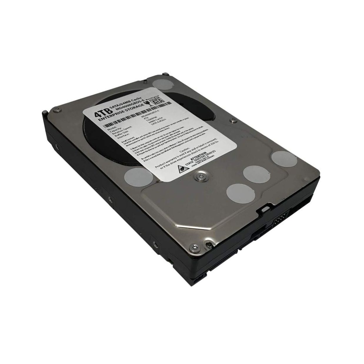 MaxDigital 4TB 7200RPM 64MB Cache SATA III 6.0Gbs Enterprise Storage 3.5